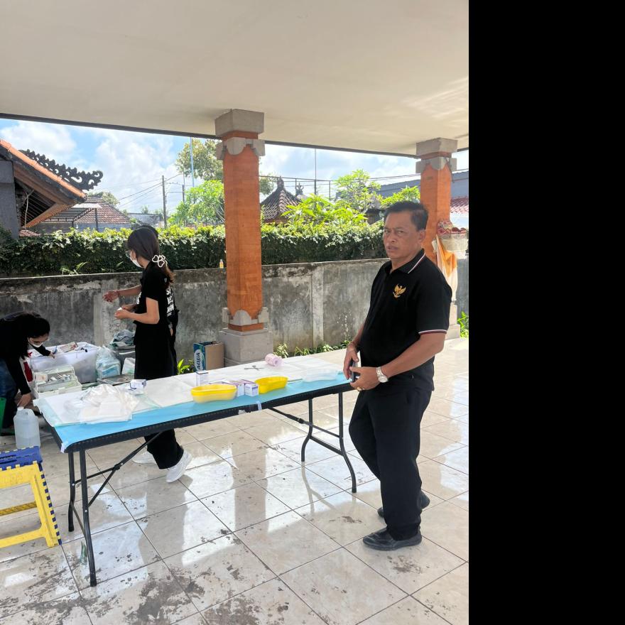 VAKSINASI DAN STERIL HEWAN YANG DISELENGGARAKAN DI DESA SINGAPADU KALER